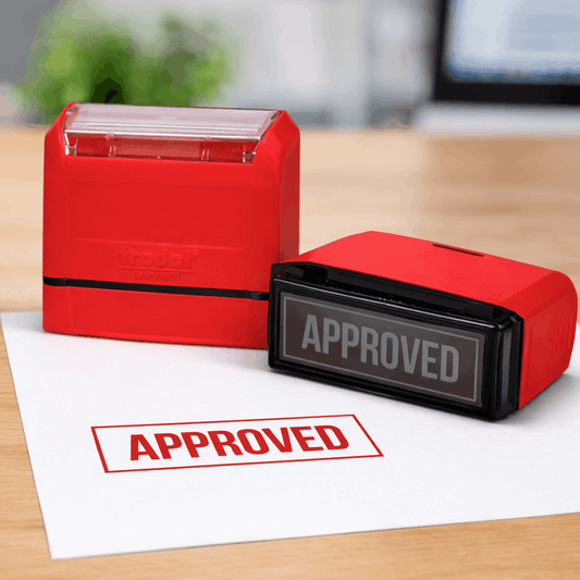 Pre-Ink Poly Stamp for Plastic & Packaging Branding