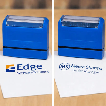 Pre-Ink Poly Stamp for Plastic & Packaging Branding