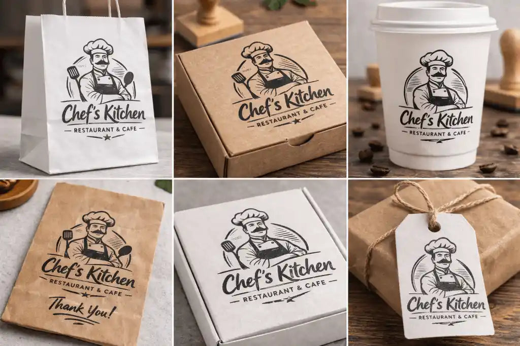 Custom Rubber Stamp with Permanent Ink (For Plastic & Packaging)