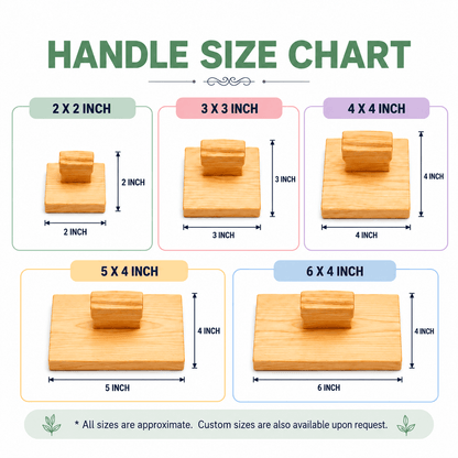 Custom Rubber Stamp for Business Branding & Packaging